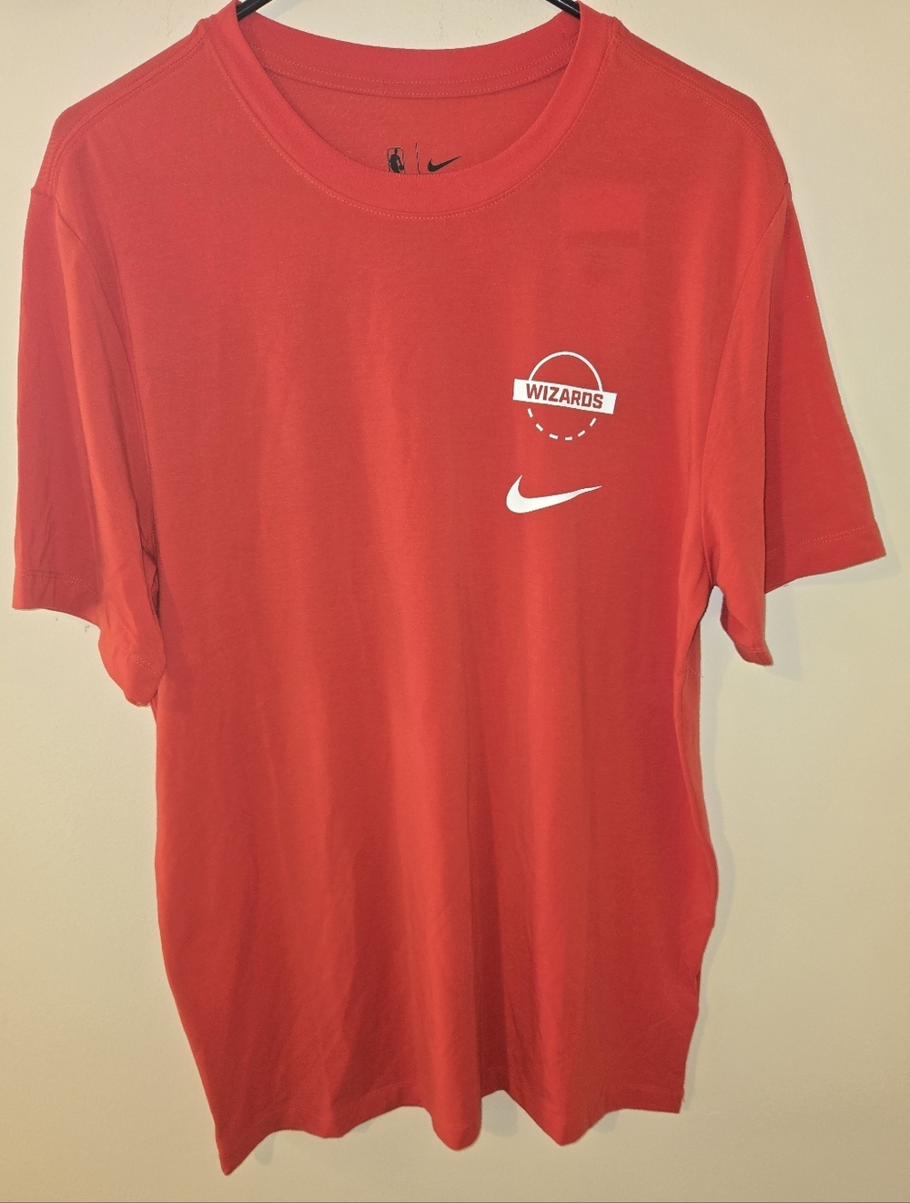 Nike Washington Wizards NBA Basketball T-Shirt Mens Medium Red Dri-FIT NWT